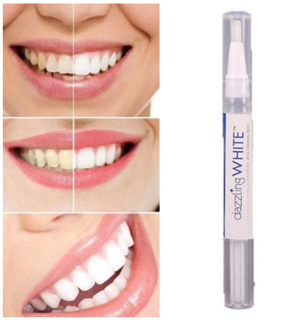 Dental Teeth Whitening Pen Tooth Cleaning Rotary